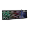 Bàn phím giả cơ Gaming Rapoo V50S 98 Key Black - Led Rainbow
