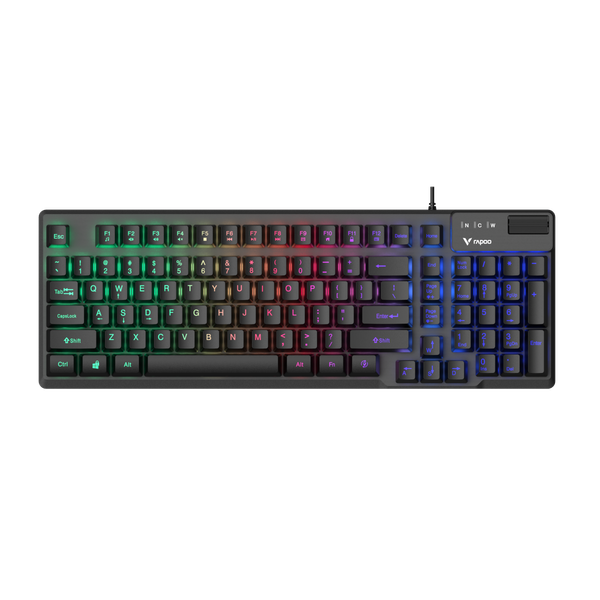 Bàn phím giả cơ Gaming Rapoo V50S 98 Key Black - Led Rainbow