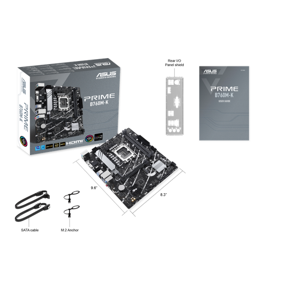 Main ASUS B760M-K D5 PRIME