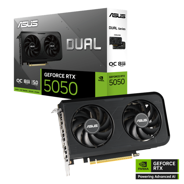 VGA ASUS RTX 5050 DUAL OC 8GB