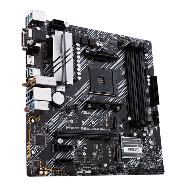 Main ASUS B550M-A Prime Wifi II DDR4 | AM4, mATX, 4 khe RAM