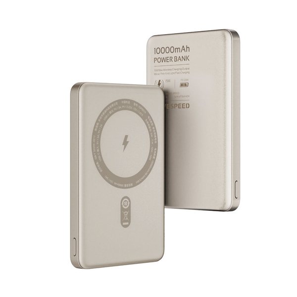 Sạc dự phòng từ tính Movespeed W10 | 10000mAh | 20W | Vàng