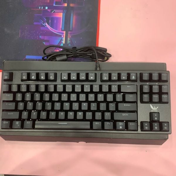 Bàn Phím Cơ ZADEZ GT-021K Gaming Black BH 1 THÁNG