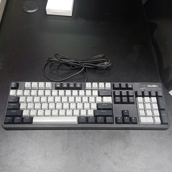 Bàn Phím Cơ Dareu EK1280X Black Grey Optical Blue Switch 2ND BH 1 THÁNG