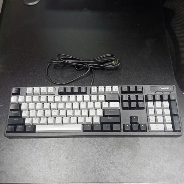 Bàn Phím Cơ Dareu EK1280X Black Grey Optical Blue Switch 2ND BH 1 THÁNG