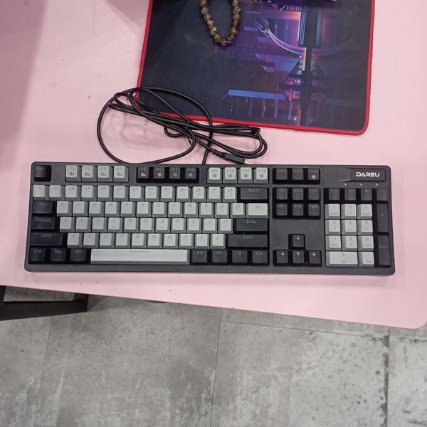 Bàn Phím Cơ Dareu EK1280X Black Grey Optical Blue Switch 2ND BH 1 THÁNG