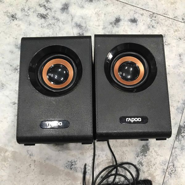 LOA RAPOO A80 BLACK - 6W | THIẾT KẾ GỖ 2ND HBH