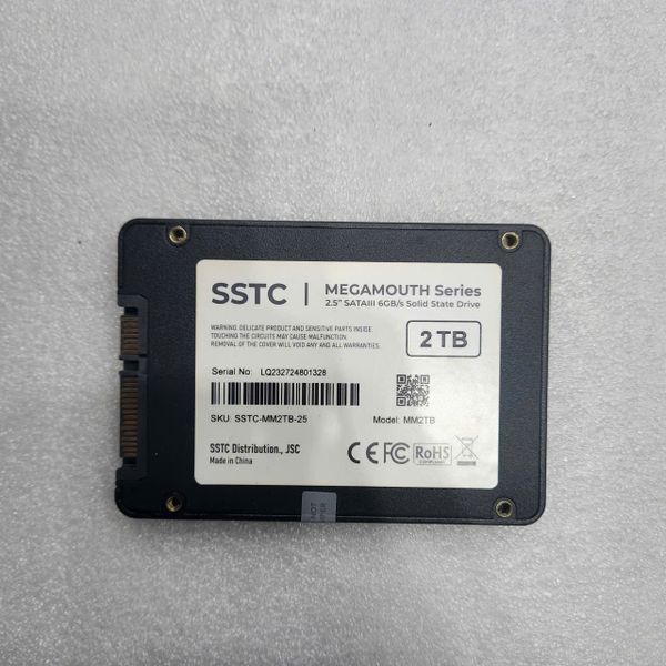 SSD SSTC 2TB Megamouth 2.5 Sata III BH 1 THÁNG