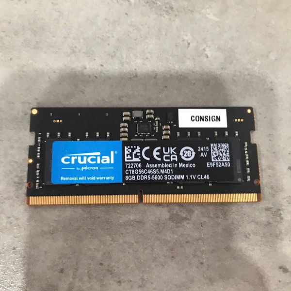RAM LAPTOP DDR5 8GB CÁC LOẠI - 2ND BH 1 THÁNG
