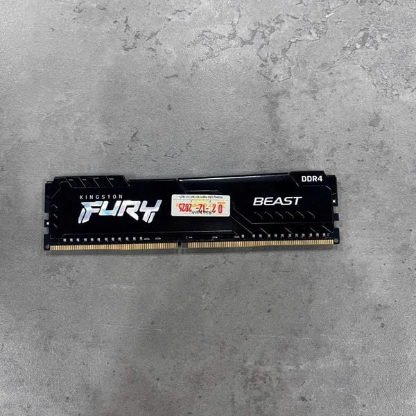 RAM DDR4 16GB Kingston Fury Beast 3200 QSD BH 1 THÁNG