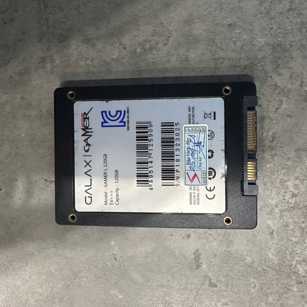 SSD 120GB SATA 2.5 CÁC LOẠI BH 1 THÁNG