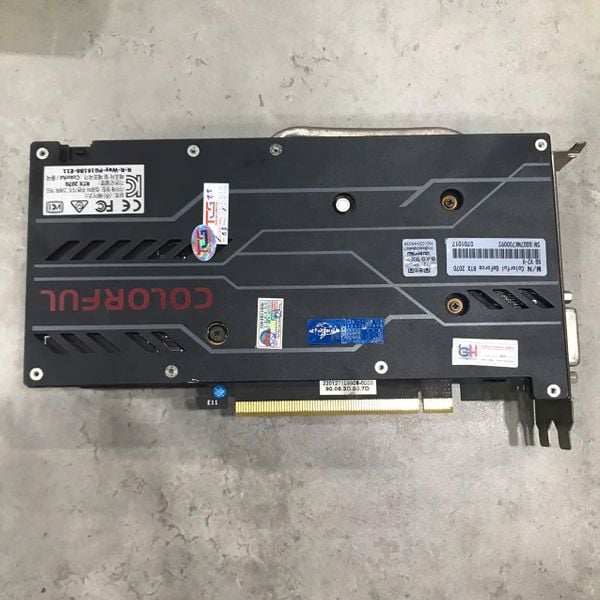 VGA COLORFUL RTX 2070 2 FAN BH 1 THÁNG