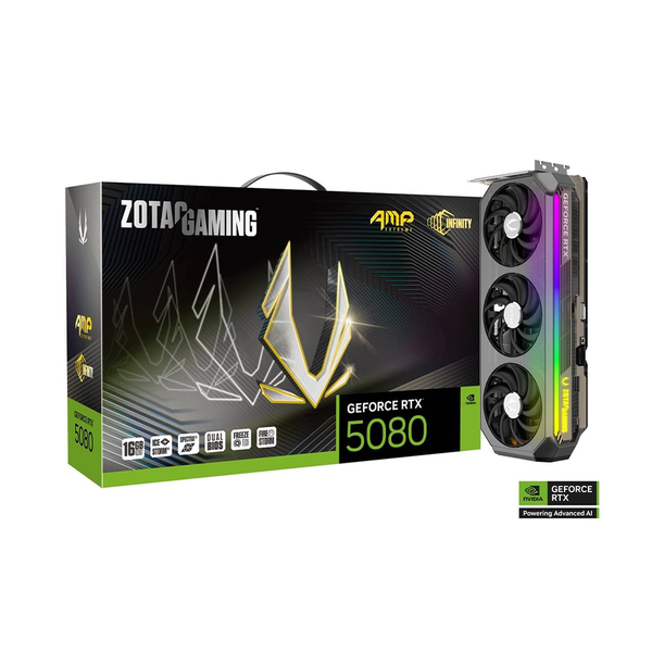 VGA ZOTAC RTX 5080 GAMING AMP Extreme INFINITY