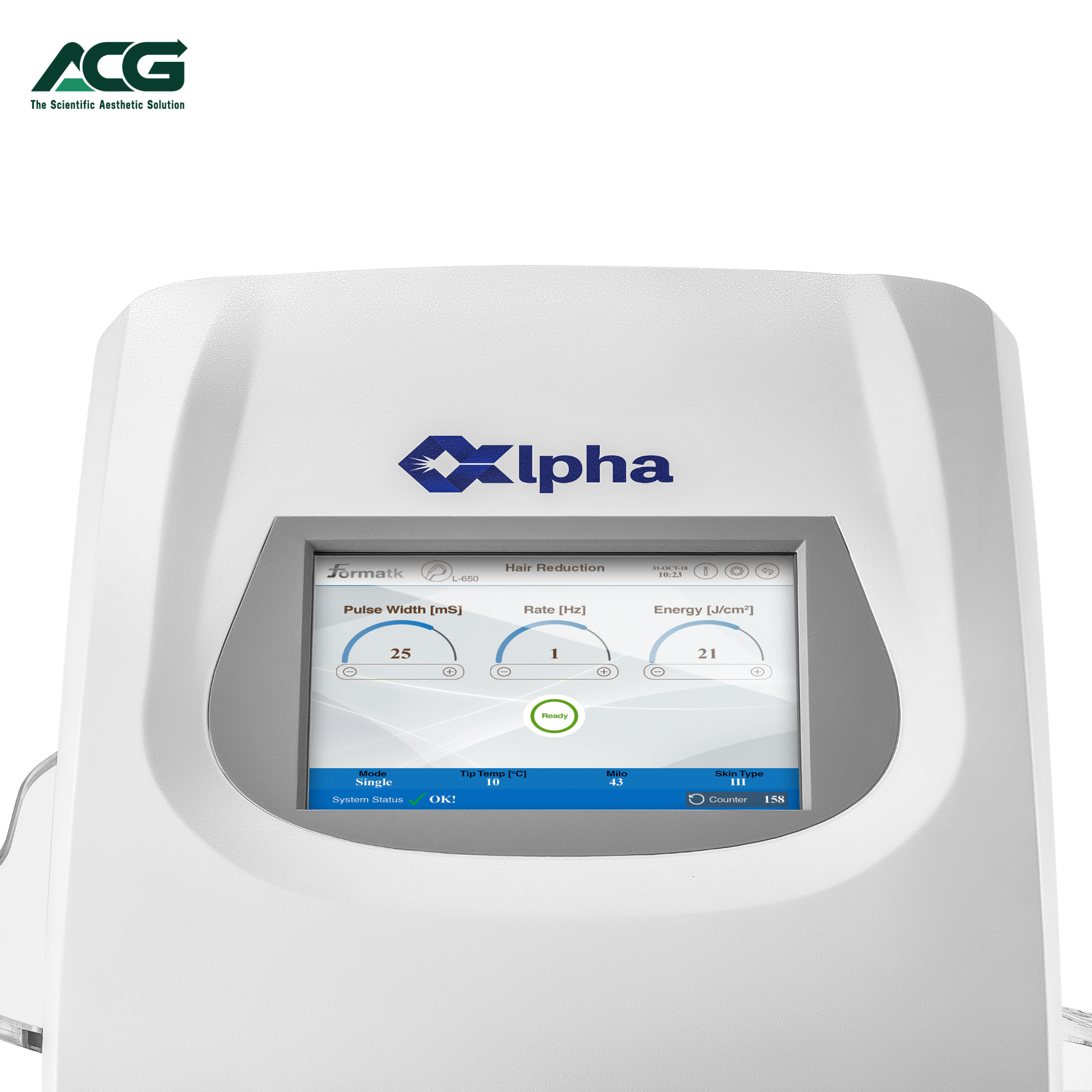 Alpha System PowerMotion™ & 3D IPL - Giải pháp điều trị mụn, sắc tố, rosacea và trẻ hóa da trong một workstation thẩm mỹ