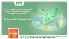 Cách chuyển tài khoản giao thông ePass và VETC nhanh nhất