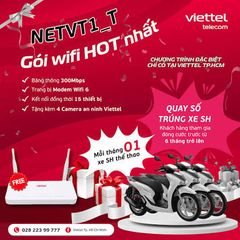 Internet Cáp Quang Viettel FTTH 2026 – Gói Gia Đình Từ 195K, Mesh WiFi 6