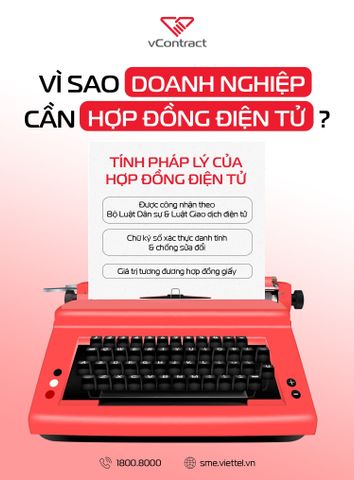 Hợp đồng điện tử Viettel (vContract)