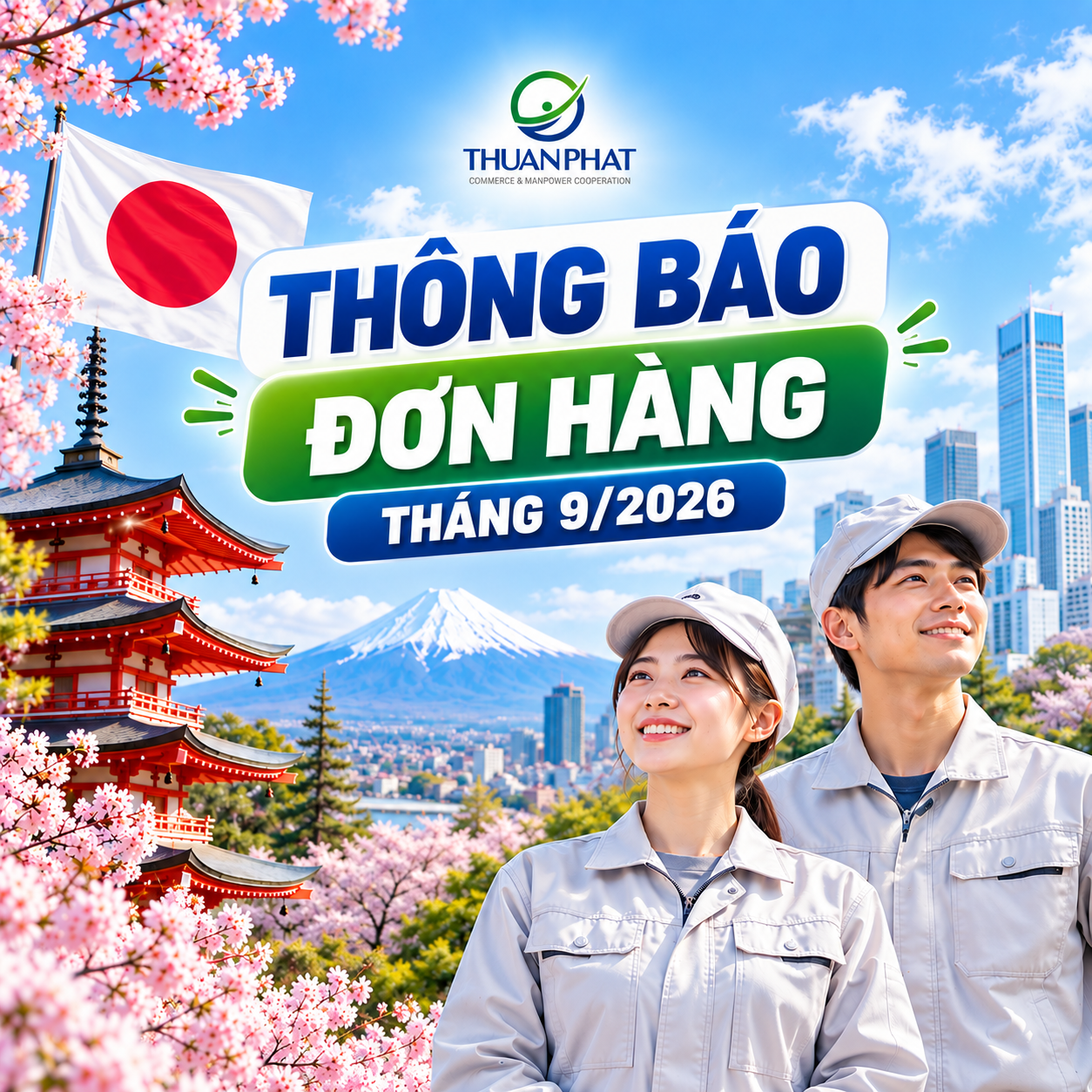 TỔNG HỢP ĐƠN HÀNG NHẬT BẢN THÁNG 9/2026