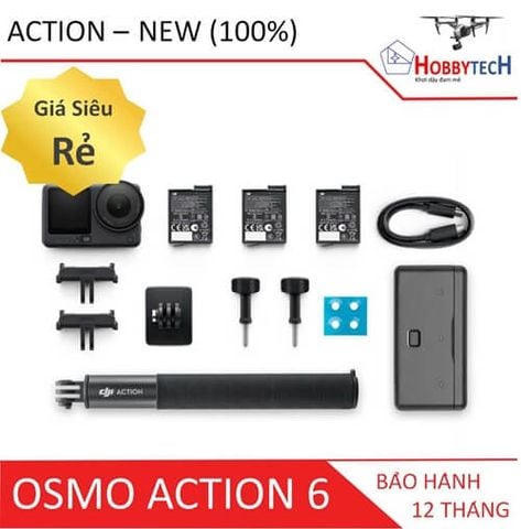 DJI Osmo Action 6 - Chính Hãng DJI 