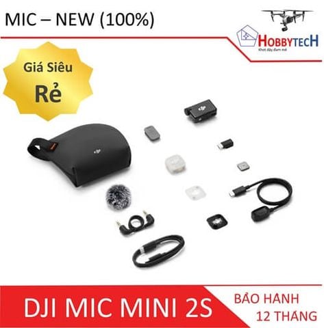  DJI Mic Mini 2S  –  Chính Hãng DJI 