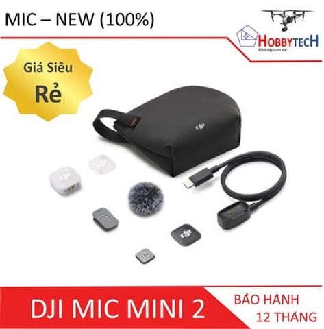  DJI Mic Mini 2 – Chính Hãng DJI 