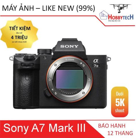  Sony A7 Mark III cũ ( like new ) - Sony A73 cũ - Chính hãng Sony 
