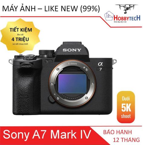  Sony A7 Mark IV cũ ( like new ) - Sony A74 cũ - Chính hãng Sony 