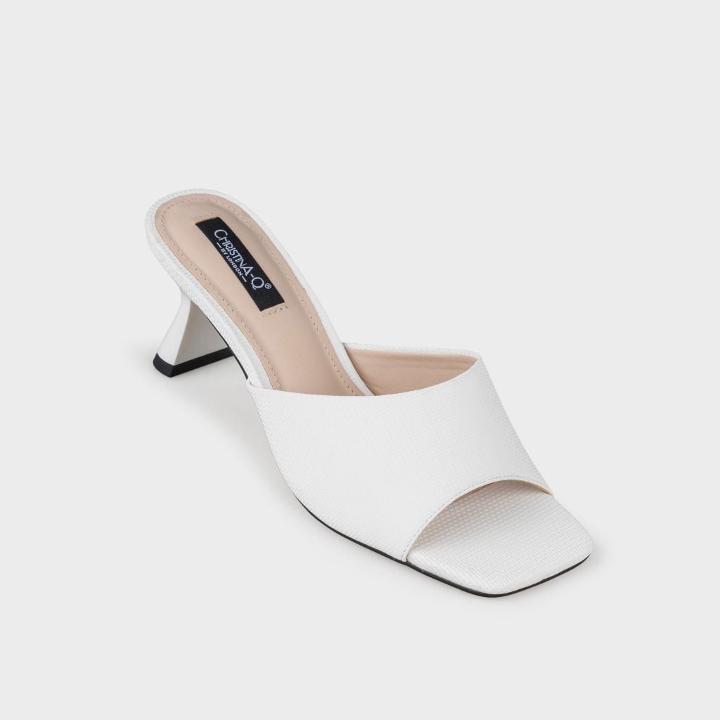 Guốc Nữ Gót Trụ CHRISTINA-Q GUN113I