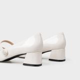 Giày Nữ Cao Gót Bít Mũi Vuông CHRISTINA-Q GBV163I