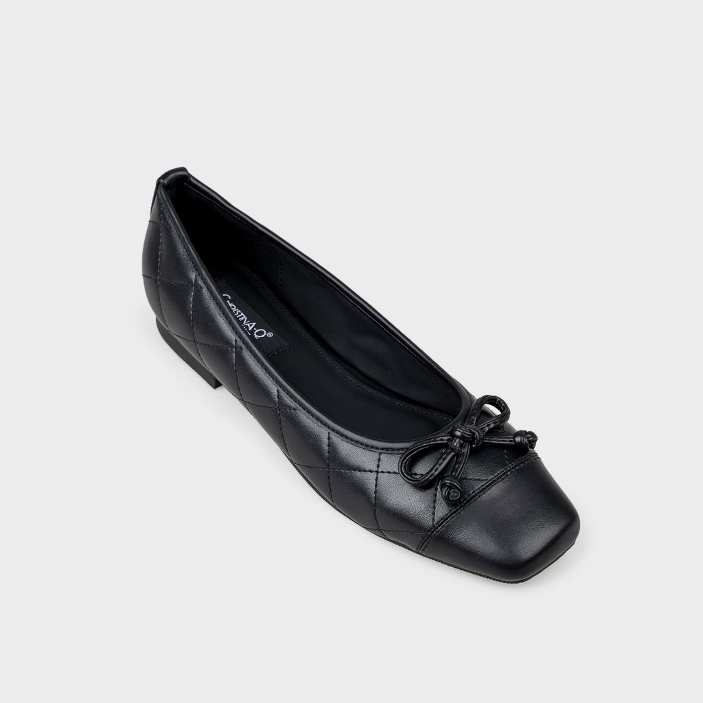 Giày Búp Bê Nữ Mũi Tròn CHRISTINA-Q GBB195H