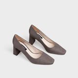 Giày Nữ Cao Gót Bít Mũi Vuông CHRISTINA-Q GBV148H