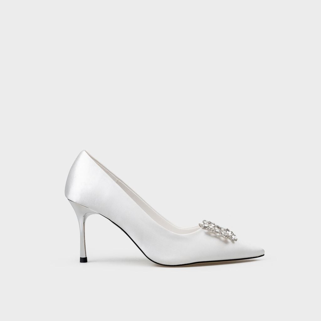 Giày Nữ Cao Gót Bít Mũi Nhọn CHRISTINA-Q GBN453H