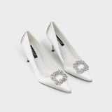 Giày Nữ Cao Gót Bít Mũi Nhọn CHRISTINA-Q GBN453H