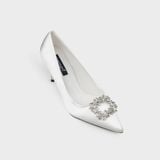 Giày Nữ Cao Gót Bít Mũi Nhọn CHRISTINA-Q GBN453H