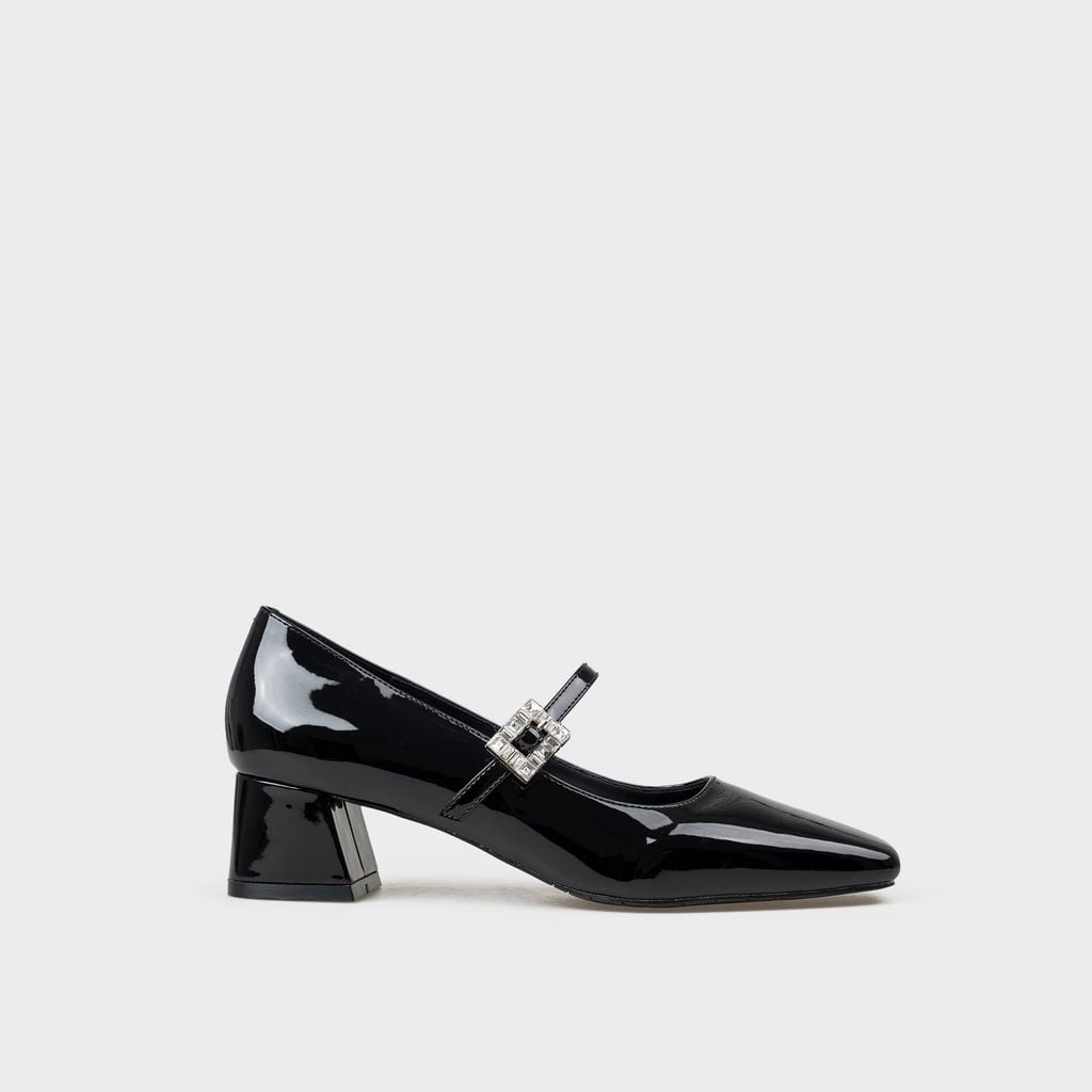 Giày Nữ Cao Gót Bít Mũi Vuông CHRISTINA-Q GBV164I