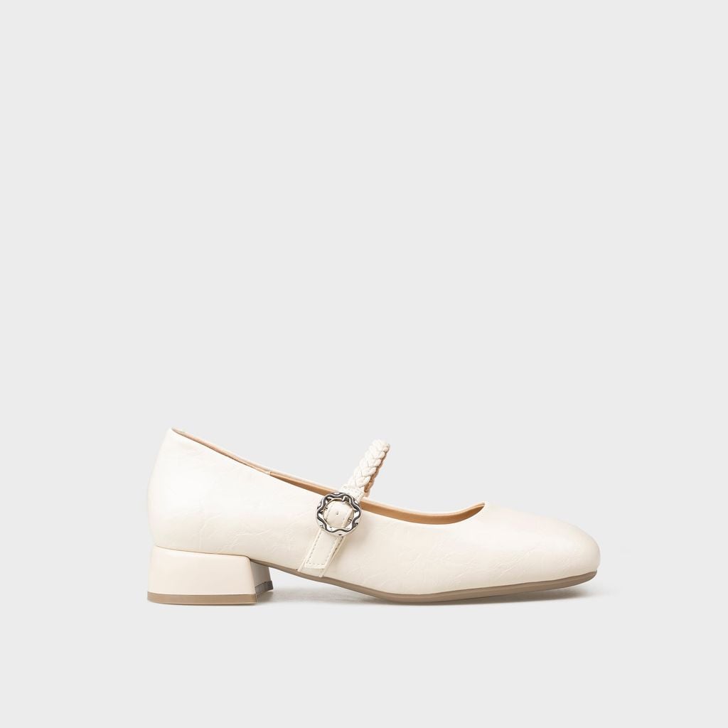 Giày Nữ Cao Gót Bít Mũi Vuông CHRISTINA-Q GBV169I