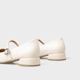 Giày Nữ Cao Gót Bít Mũi Vuông CHRISTINA-Q GBV169I