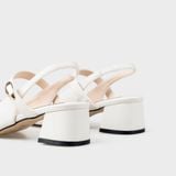 Giày nữ cao gót bít mũi vuông ChristinA-Q GBV159H