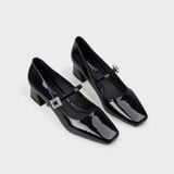 Giày Nữ Cao Gót Bít Mũi Vuông CHRISTINA-Q GBV164I