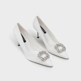 Giày Nữ Cao Gót Bít Mũi Nhọn CHRISTINA-Q GBN453H