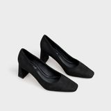 Giày Nữ Cao Gót Bít Mũi Vuông CHRISTINA-Q GBV148H