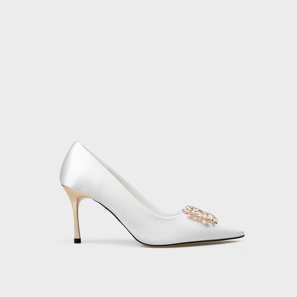 Giày Nữ Cao Gót Bít Mũi Nhọn CHRISTINA-Q GBN453H