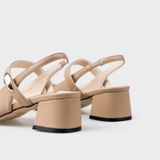 Giày nữ cao gót bít mũi vuông ChristinA-Q GBV159H