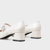 Giày Nữ Cao Gót Bít Mũi Vuông CHRISTINA-Q GBV164I