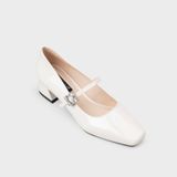 Giày Nữ Cao Gót Bít Mũi Vuông CHRISTINA-Q GBV164I