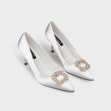 Giày Nữ Cao Gót Bít Mũi Nhọn CHRISTINA-Q GBN453H