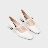 Giày Nữ Cao Gót Bít Mũi Vuông CHRISTINA-Q GBV164I