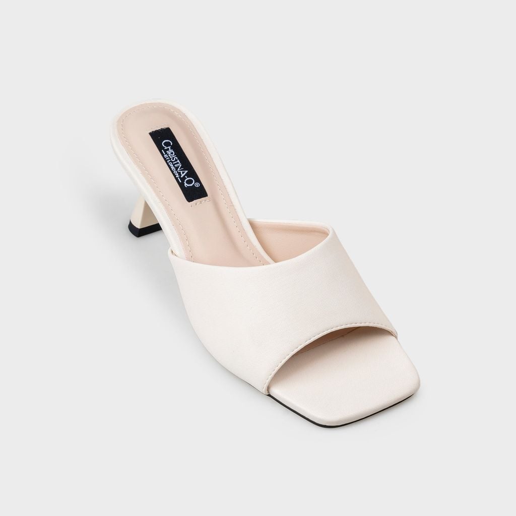 Guốc Nữ Gót Trụ CHRISTINA-Q GUN113K