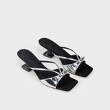 Guốc Nữ Gót Trụ CHRISTINA-Q GUN122G