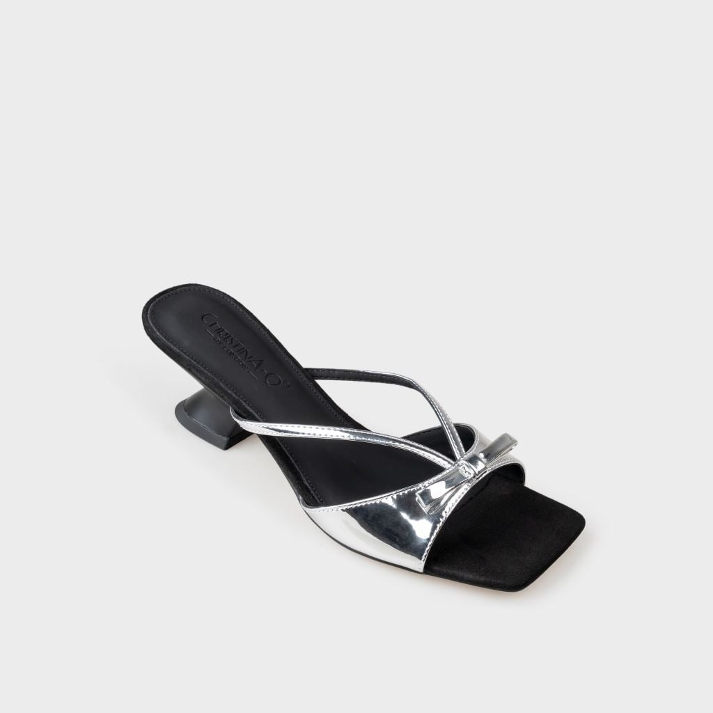 Guốc Nữ Gót Trụ CHRISTINA-Q GUN122G